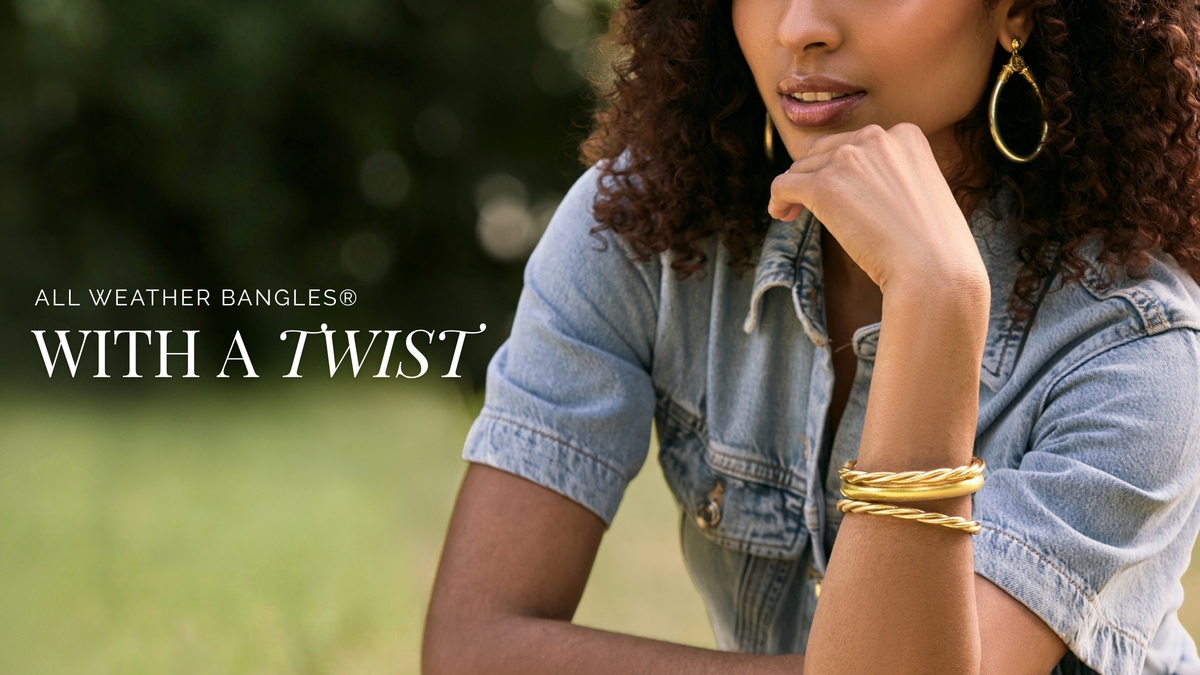 Introducing The Twist All Weather Bangles®