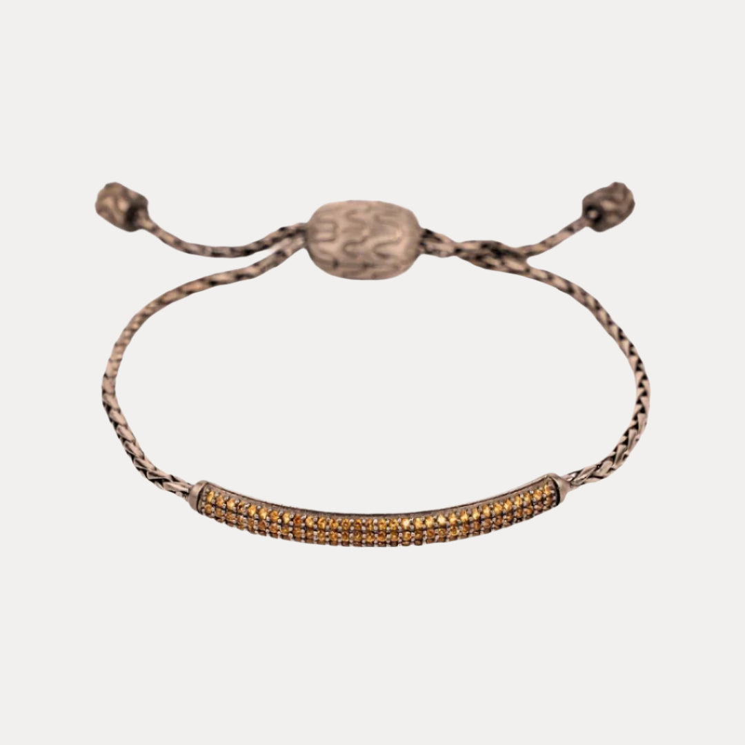 Citrine Brad Birthstone Bracelet For Men | BuDhaHomme by BuDhaGirl