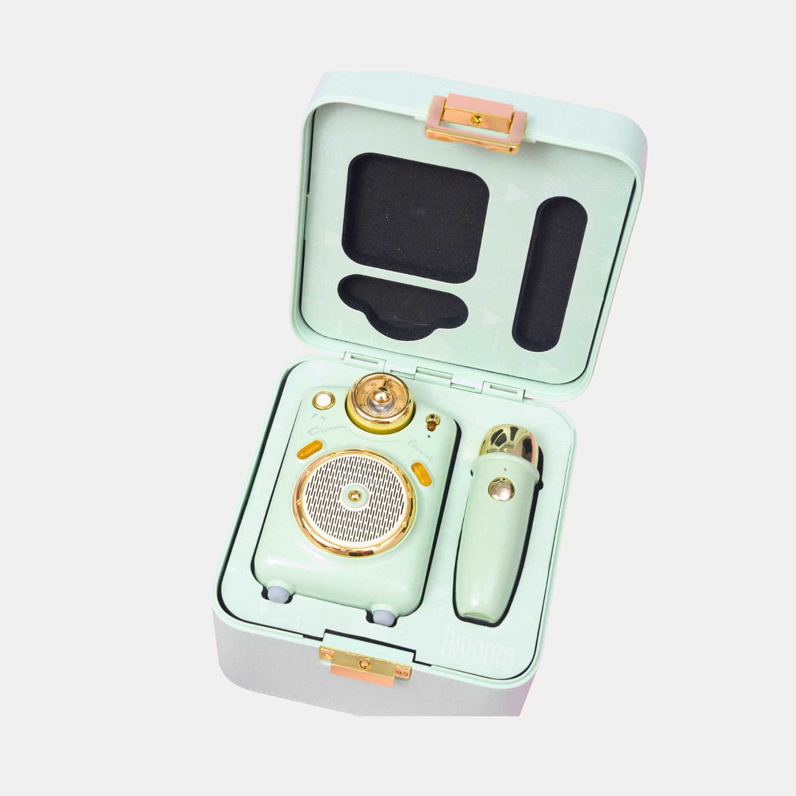 Divoom Fairy 2 Green | Retro Karaoke Speaker | BuDhaGirl