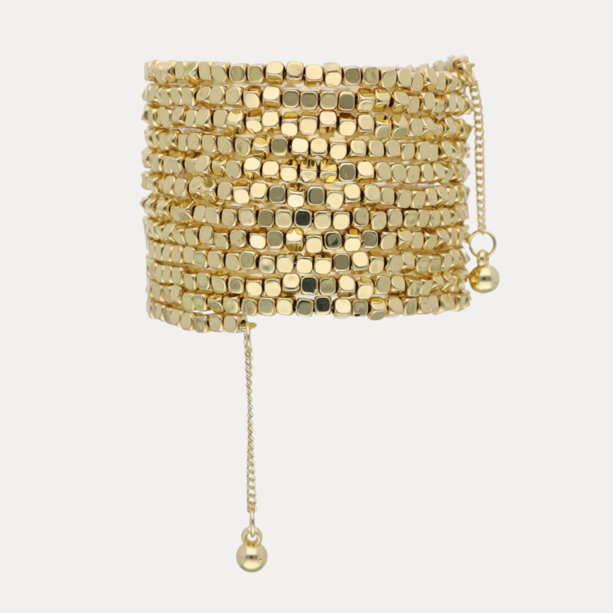 Gold Omega Wrist Wrap