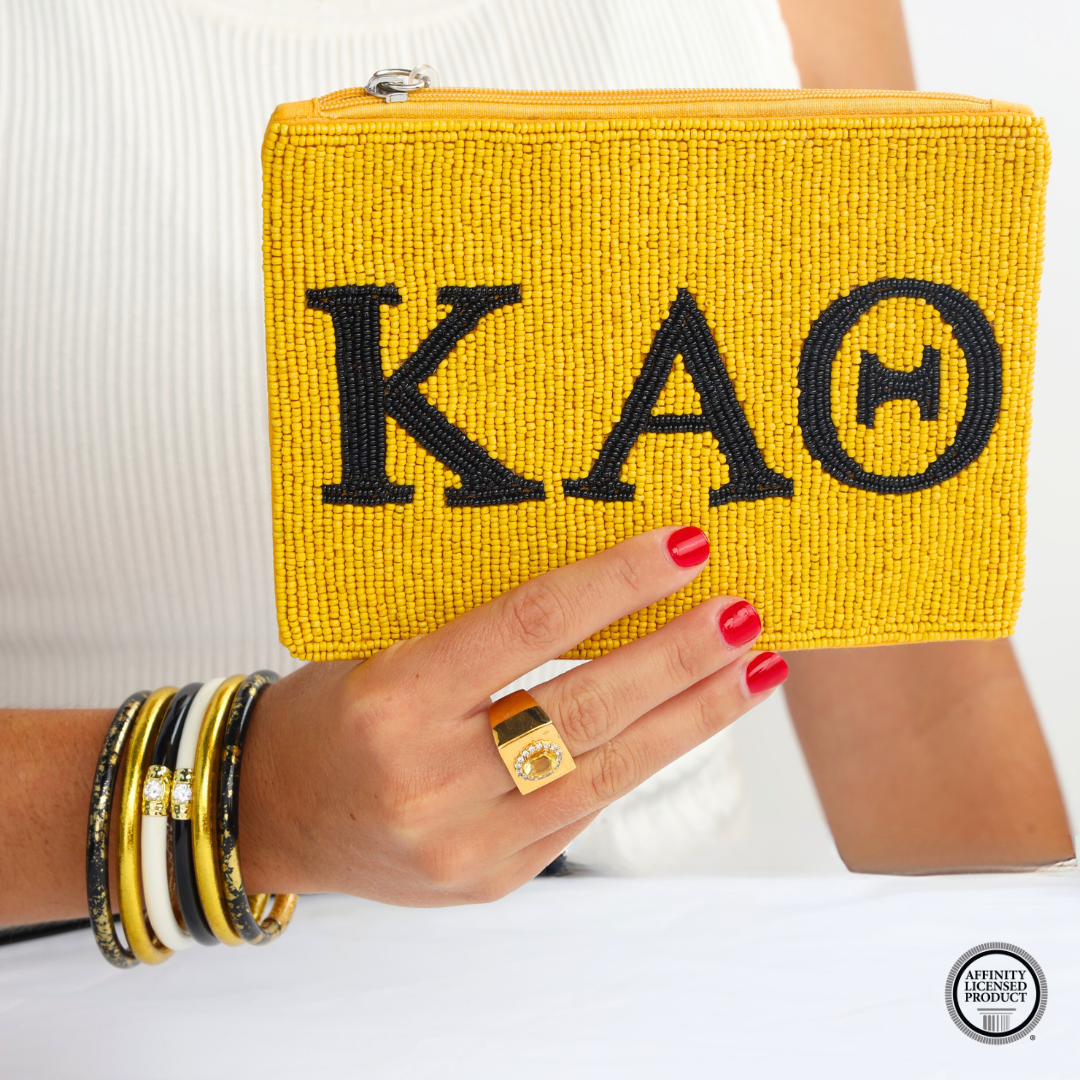 Kappa Alpha Theta Sorority Bangle Bracelet Stack | BuDhaGirl