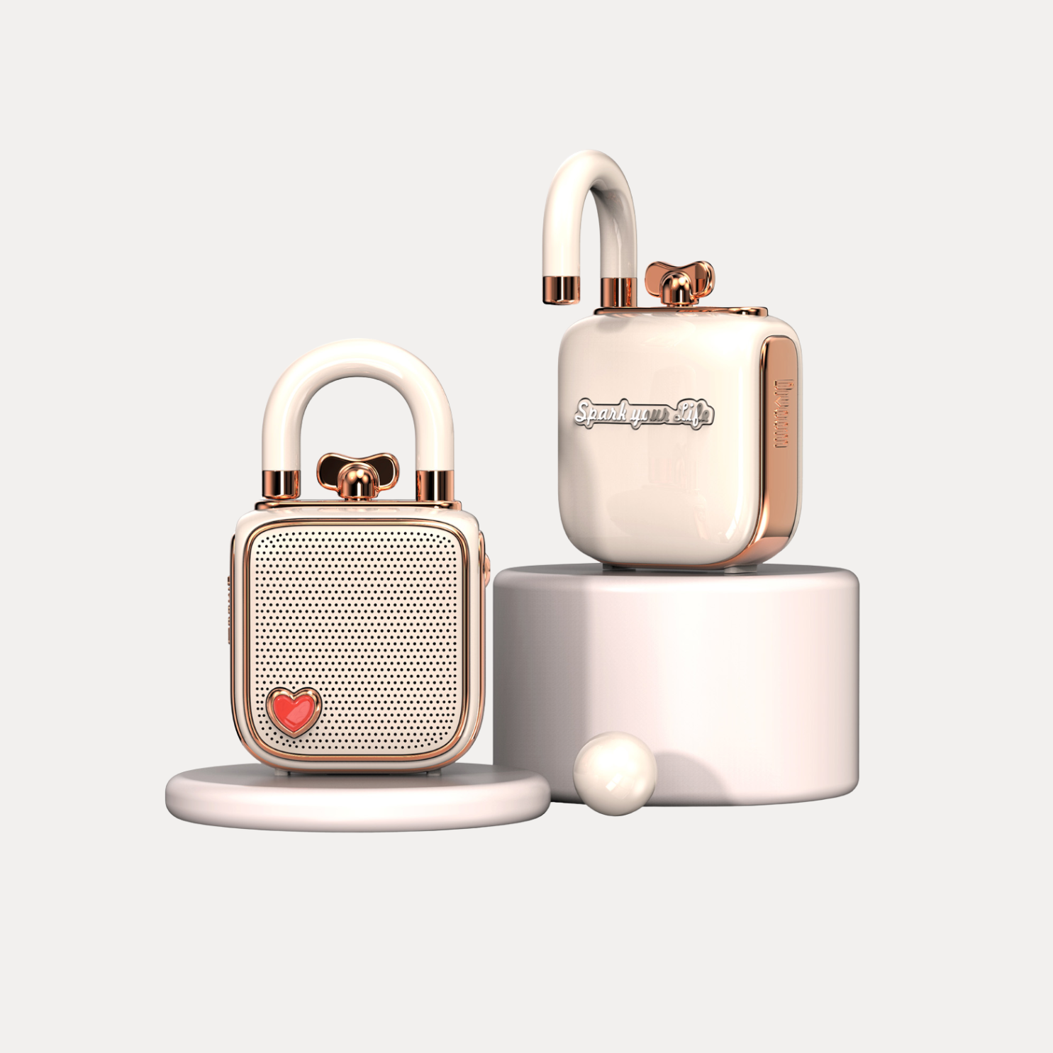 Divoom Lovelock Pink | Mini Bluetooth Speaker | BuDhaGirl