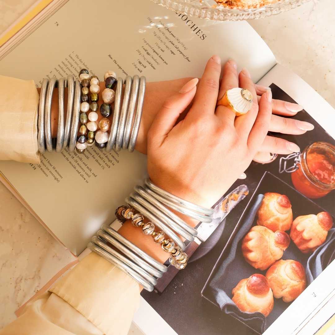 Baroque Pearl Bracelets | BuDhaGirl