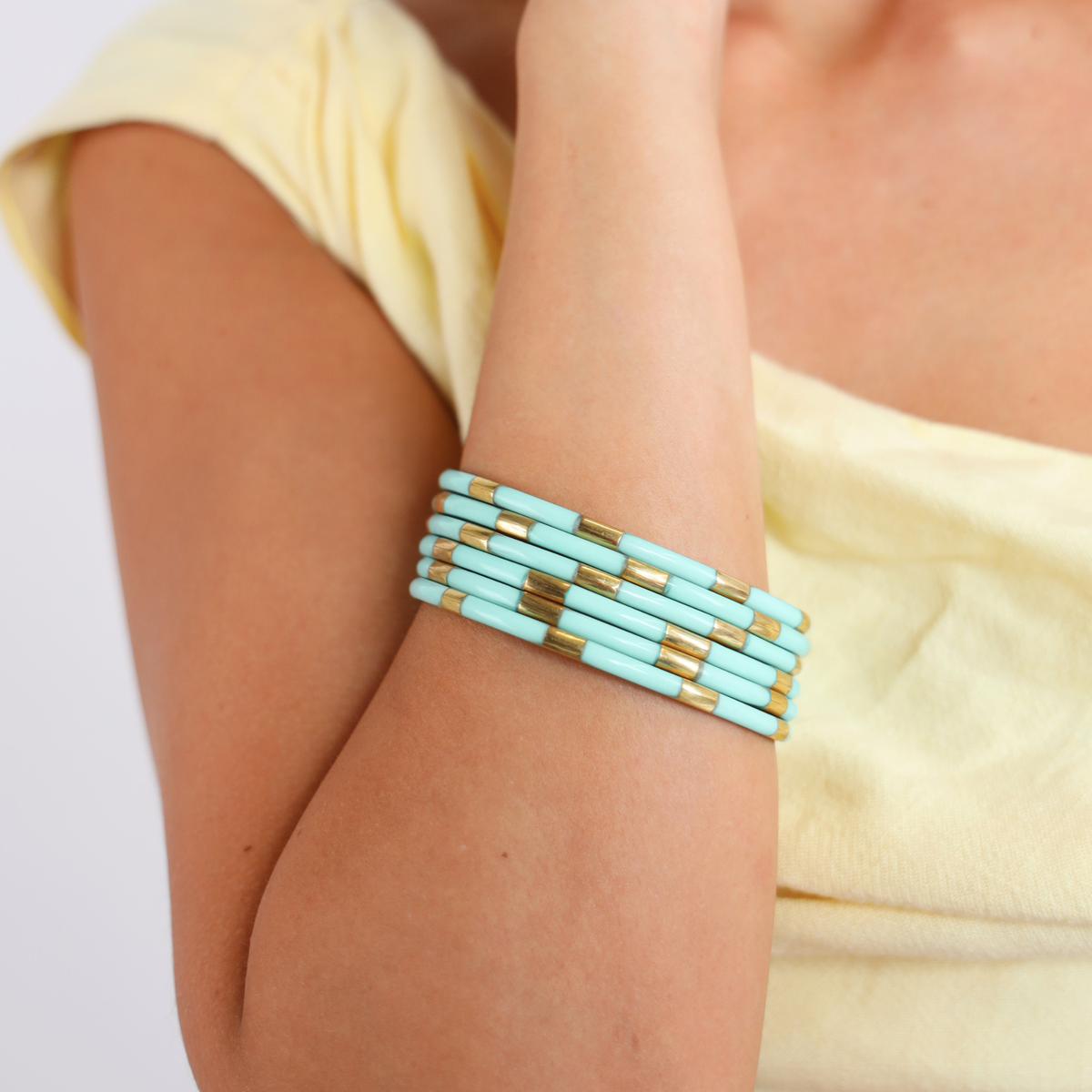 a person wearing a bracelet