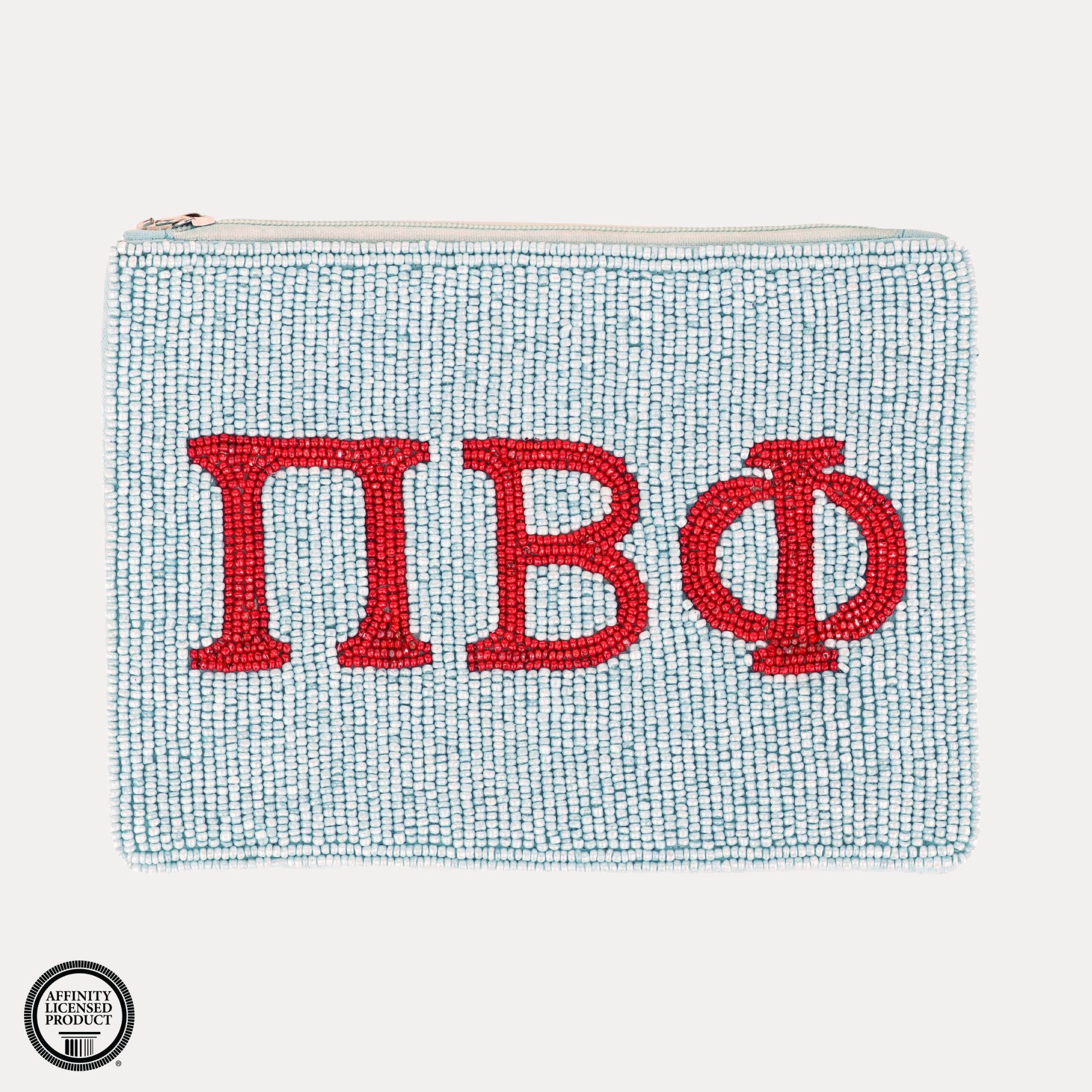 Pi Beta Phi Beaded Pouch
