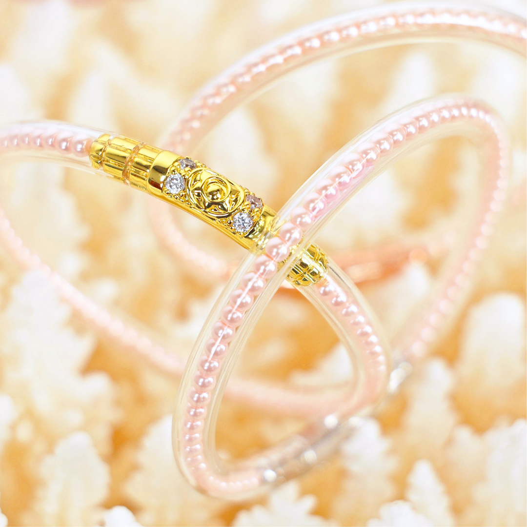 a close up of a bracelet