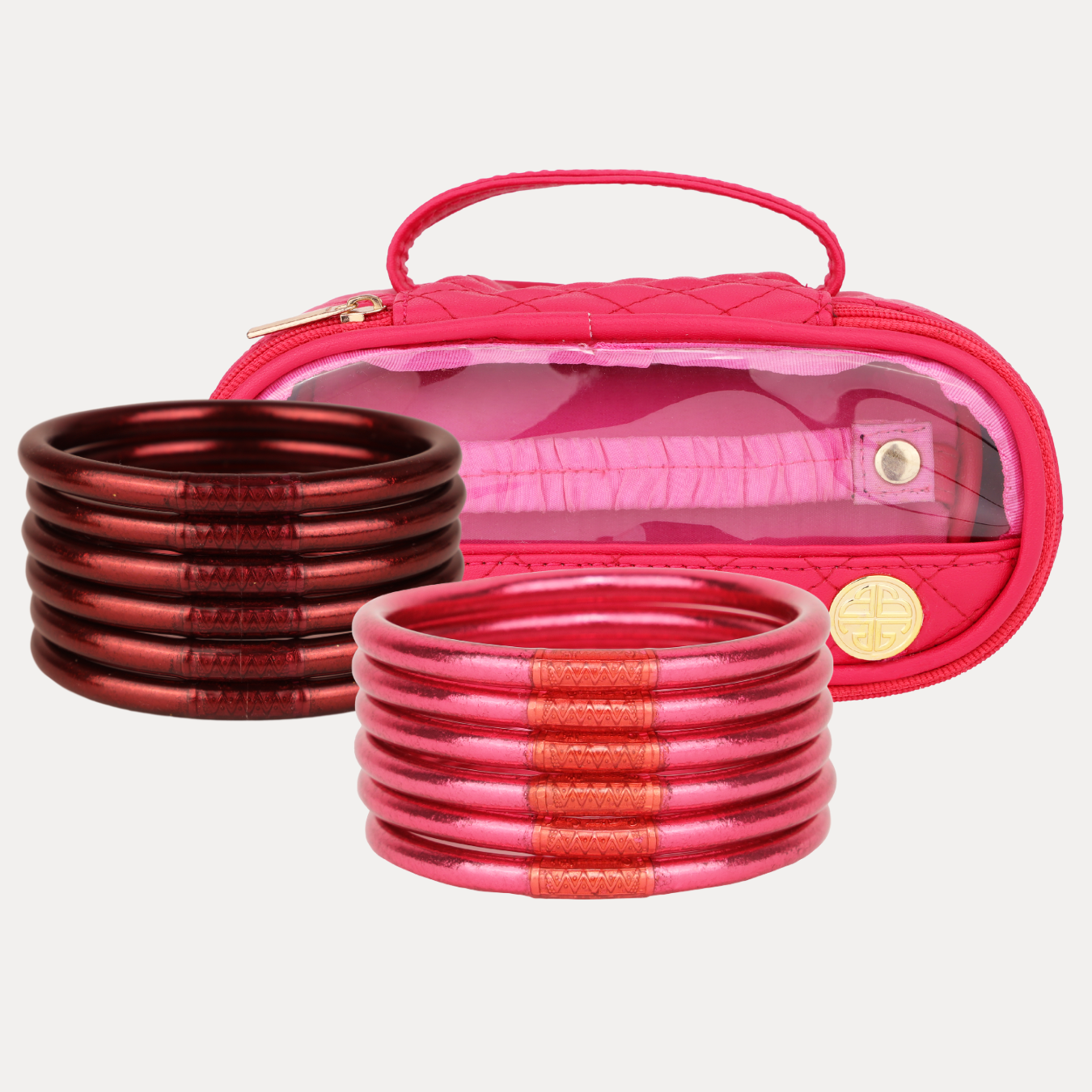 Pink Travel Case Free with Bundle Purchase | BuDhaGirl