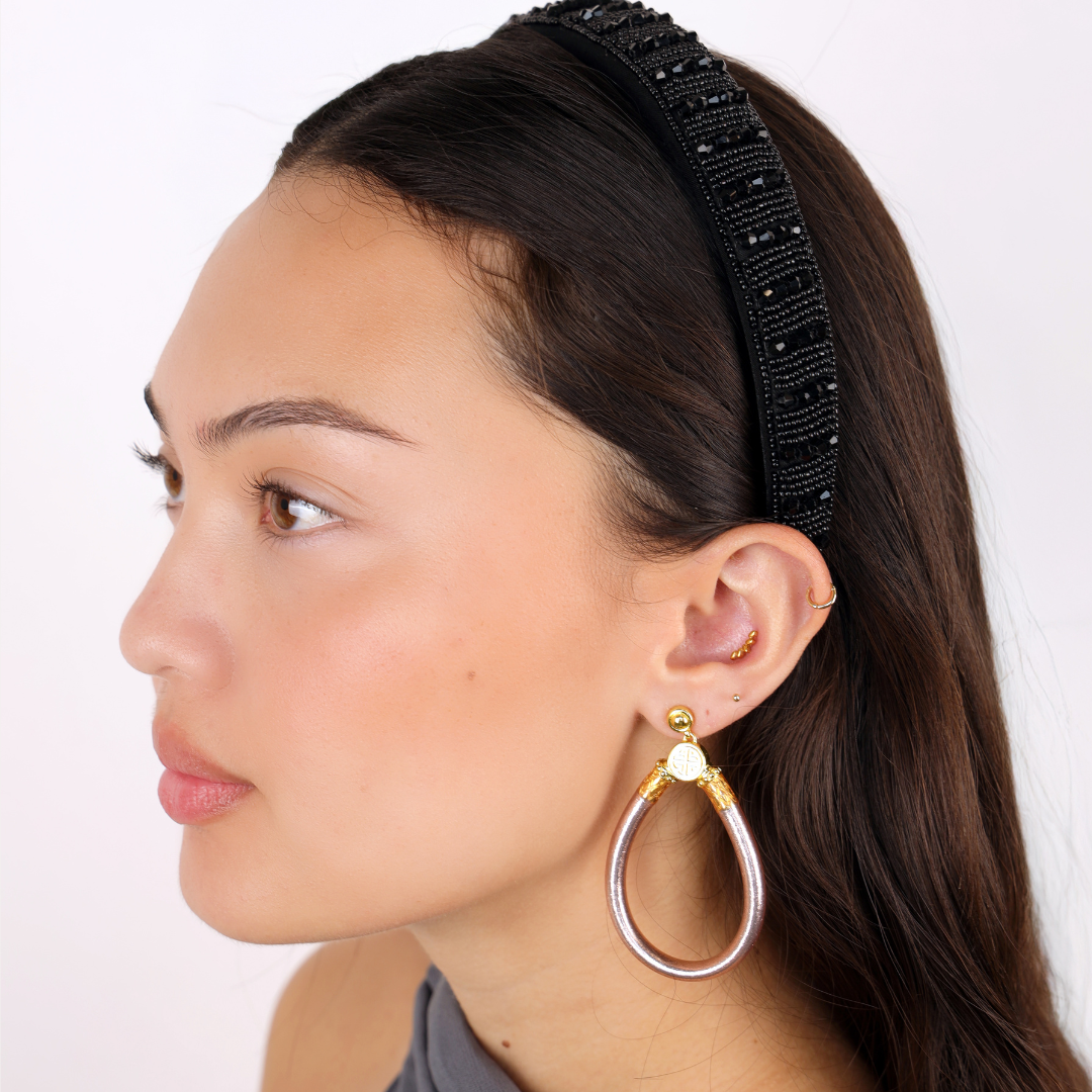 Plaza Duo Headbands - Black