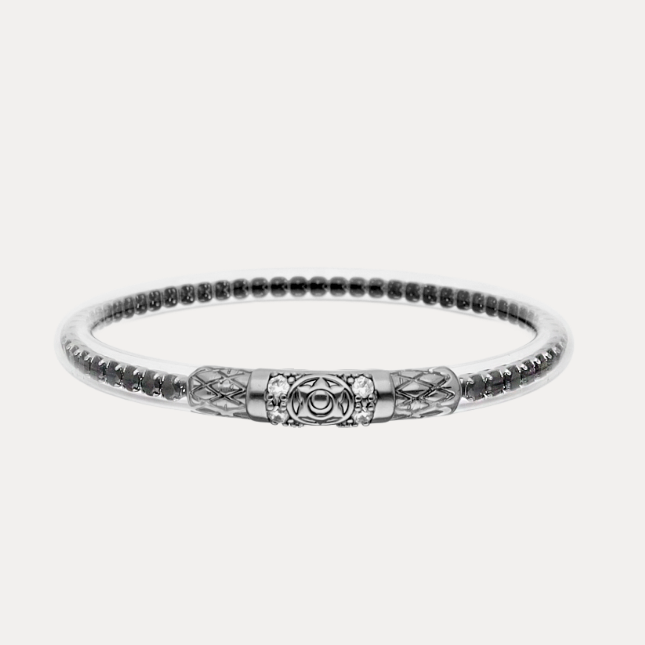 Queen All Weather Bangle® (AWB®) - Black Spinel