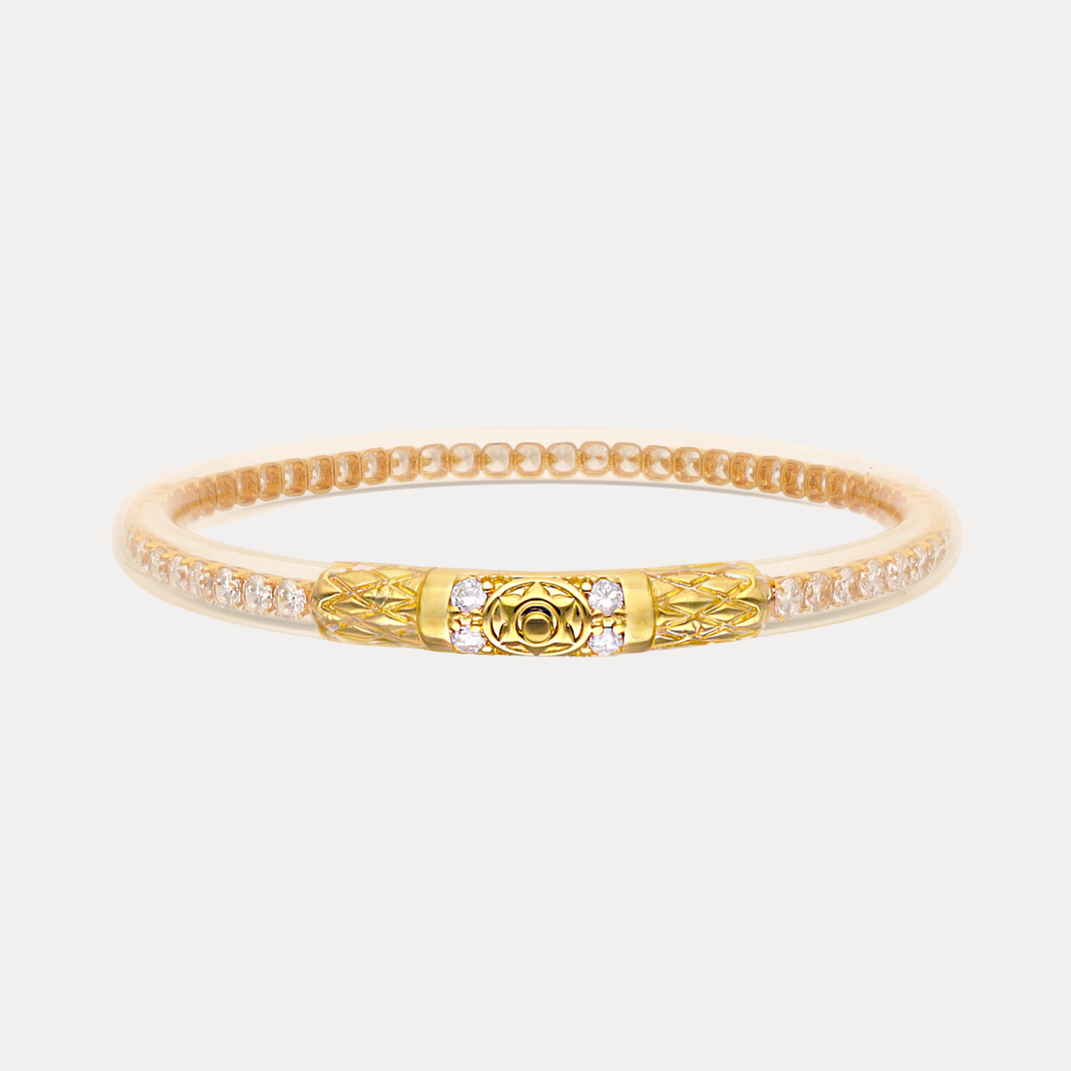 Queen All Weather Bangle® (AWB®) - Clear Crystal