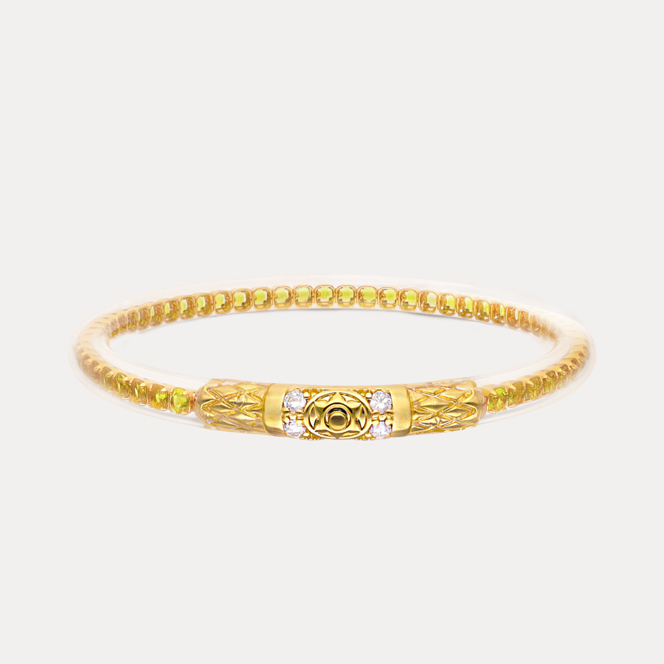 Queen All Weather Bangle® (AWB®) - Peridot