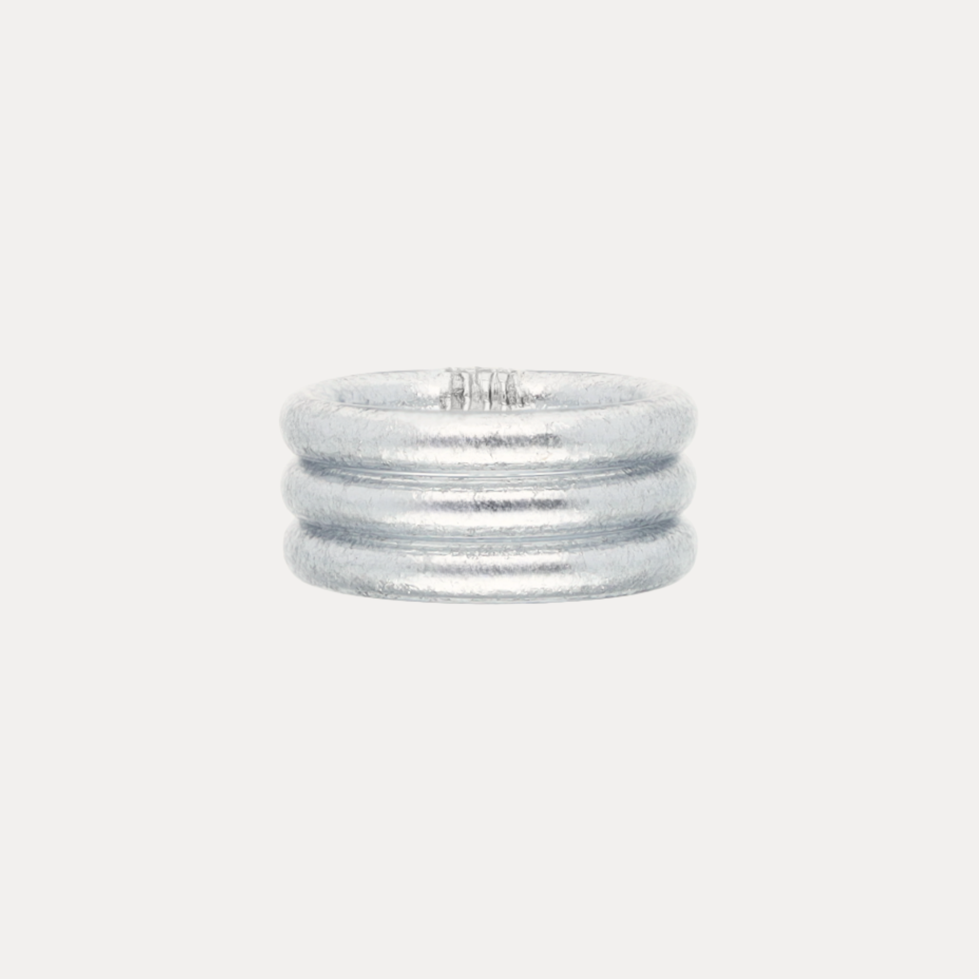 Silver All Weather Rings (Set of 3)