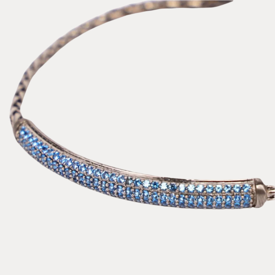Sky Brad Birthstone Bracelet For Men | BuDhaHomme by BuDhaGirl