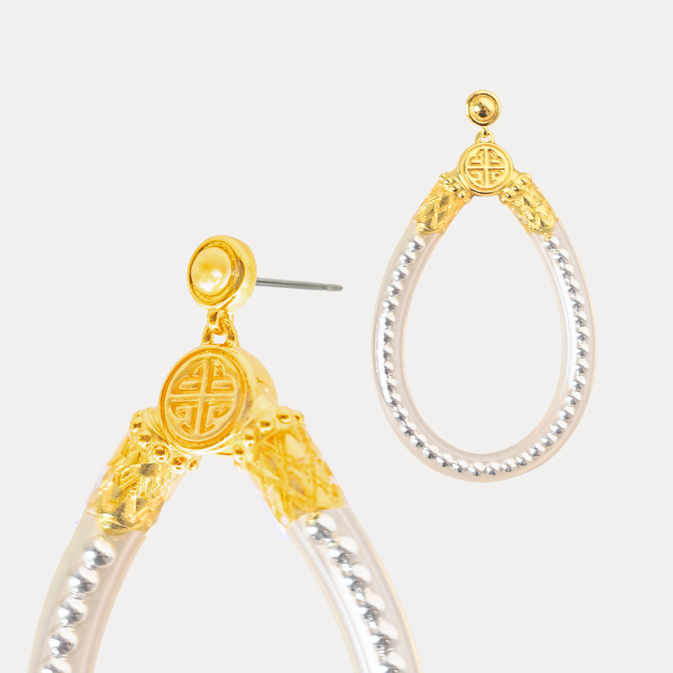 Silver BIBI All Weather Earrings