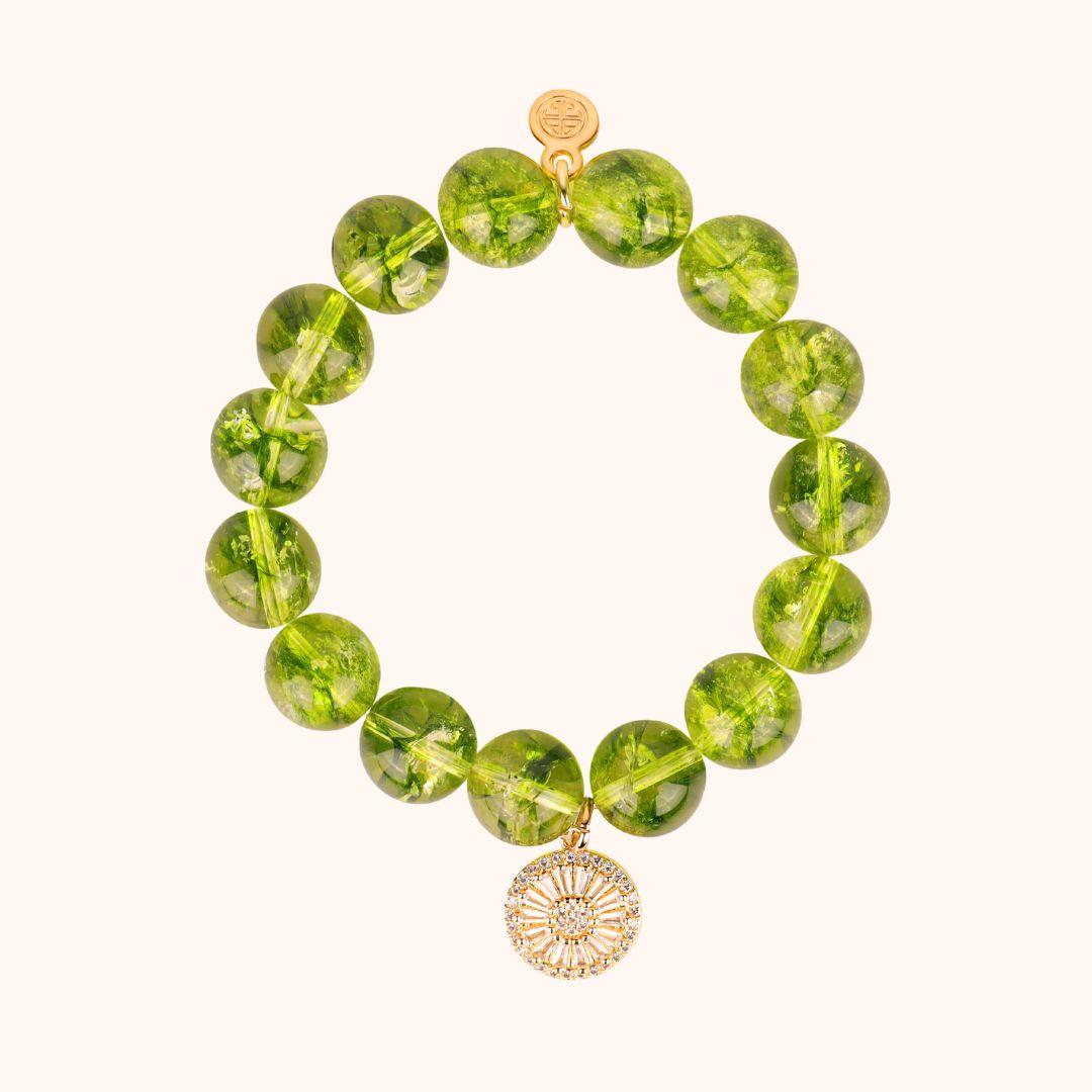 Fern Bracelet - Olive Green