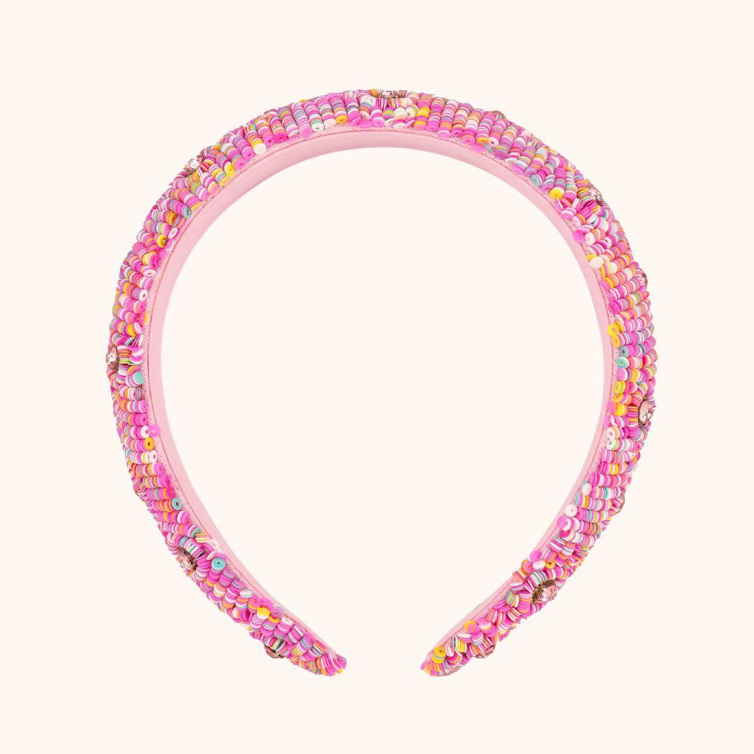 Coral Gables Sequin Pearl Headband