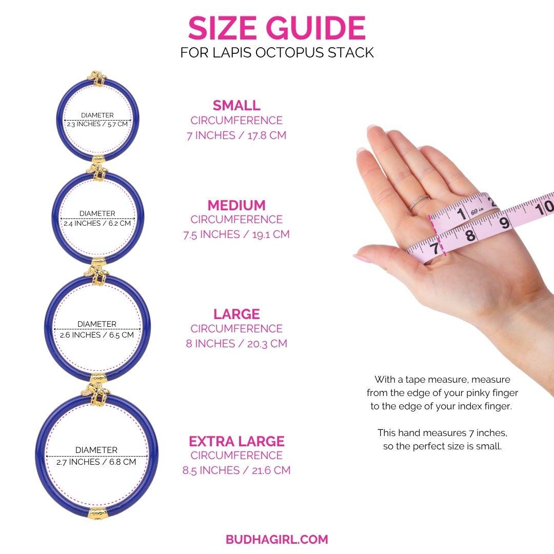 Fauna Octopus All Weather Bangle® (AWB®) - Lapis