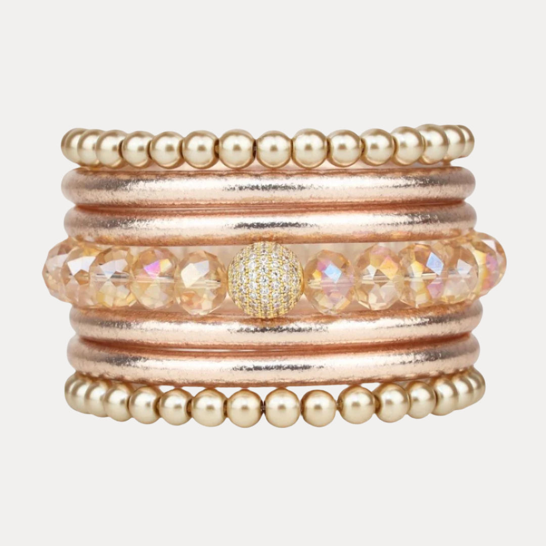 Evolution Stack of 4 - Champagne | BuDhaGirl