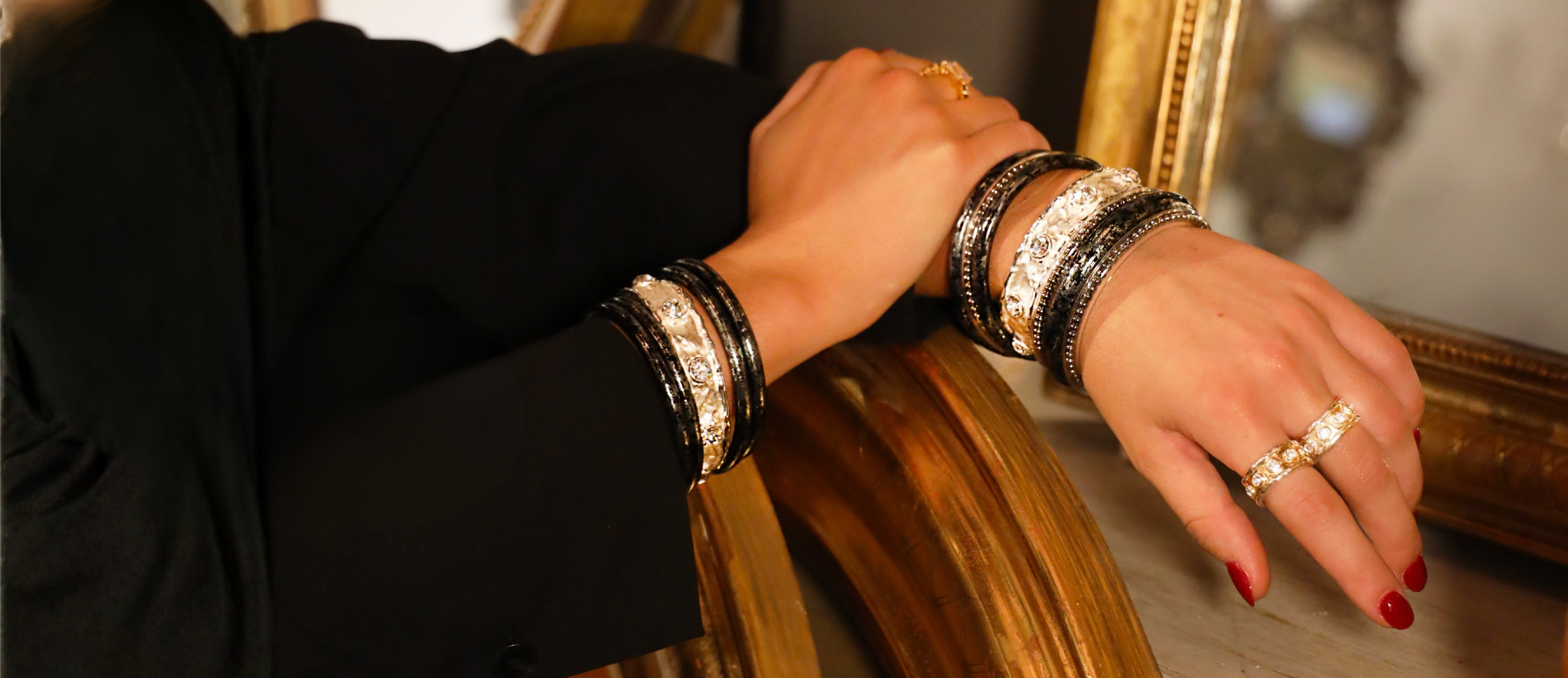 Chromatic Story October Collection Silver and Black Shadow | BuDhaGirl