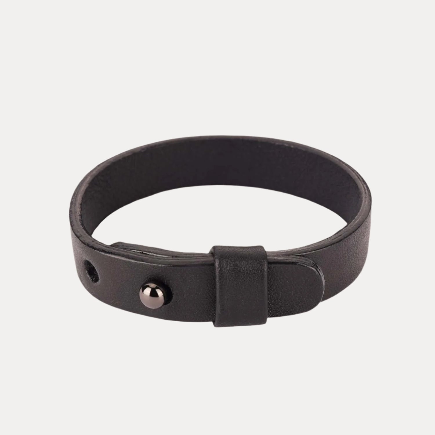 Black Leather Bracelet for Men | Mens Jewelry and Bracelets for Men | BuDhaGirl