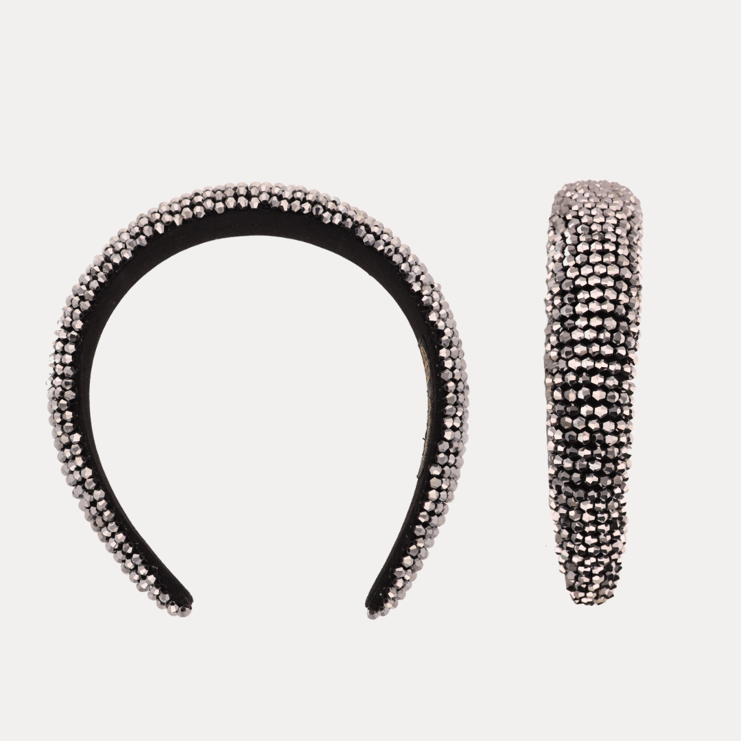 Daria Headband - Gunmetal