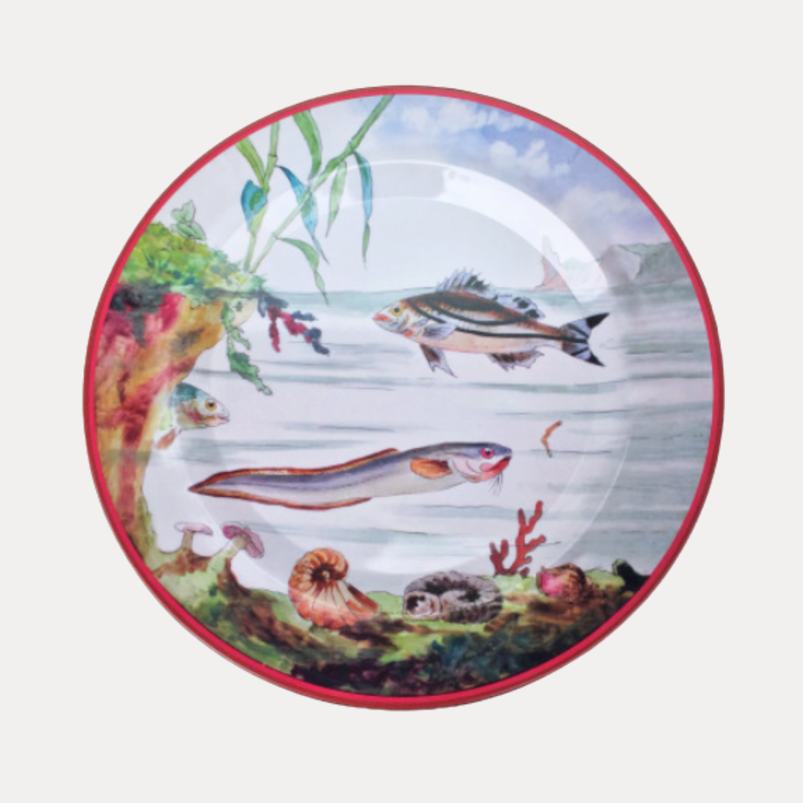 Au Bain Marie Jules Verne Tin Plates | Ocean Decor | BuDhaGirl
