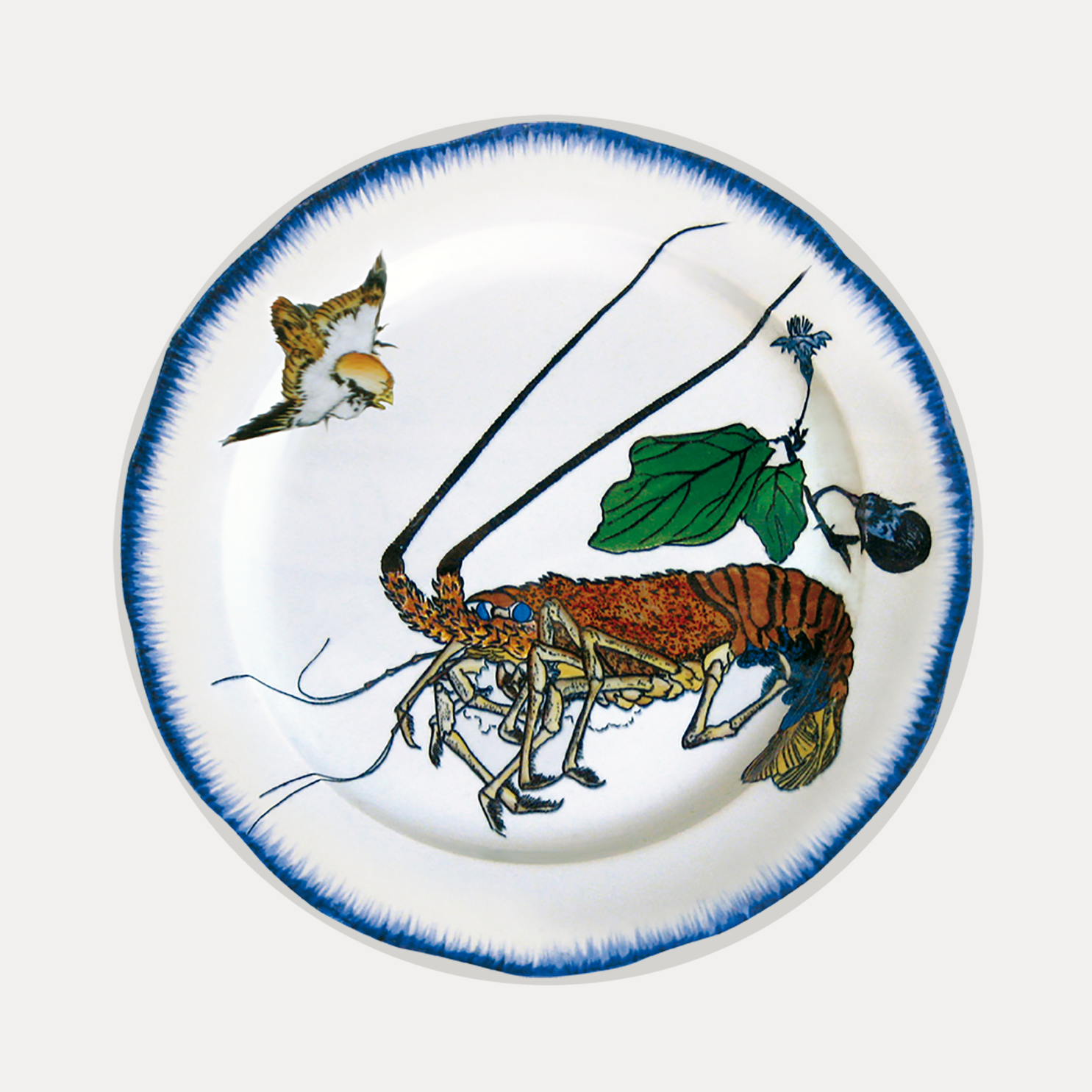 Au Bain Marie The Birds Tin Plates | Nature Tableware | BuDhaGirl