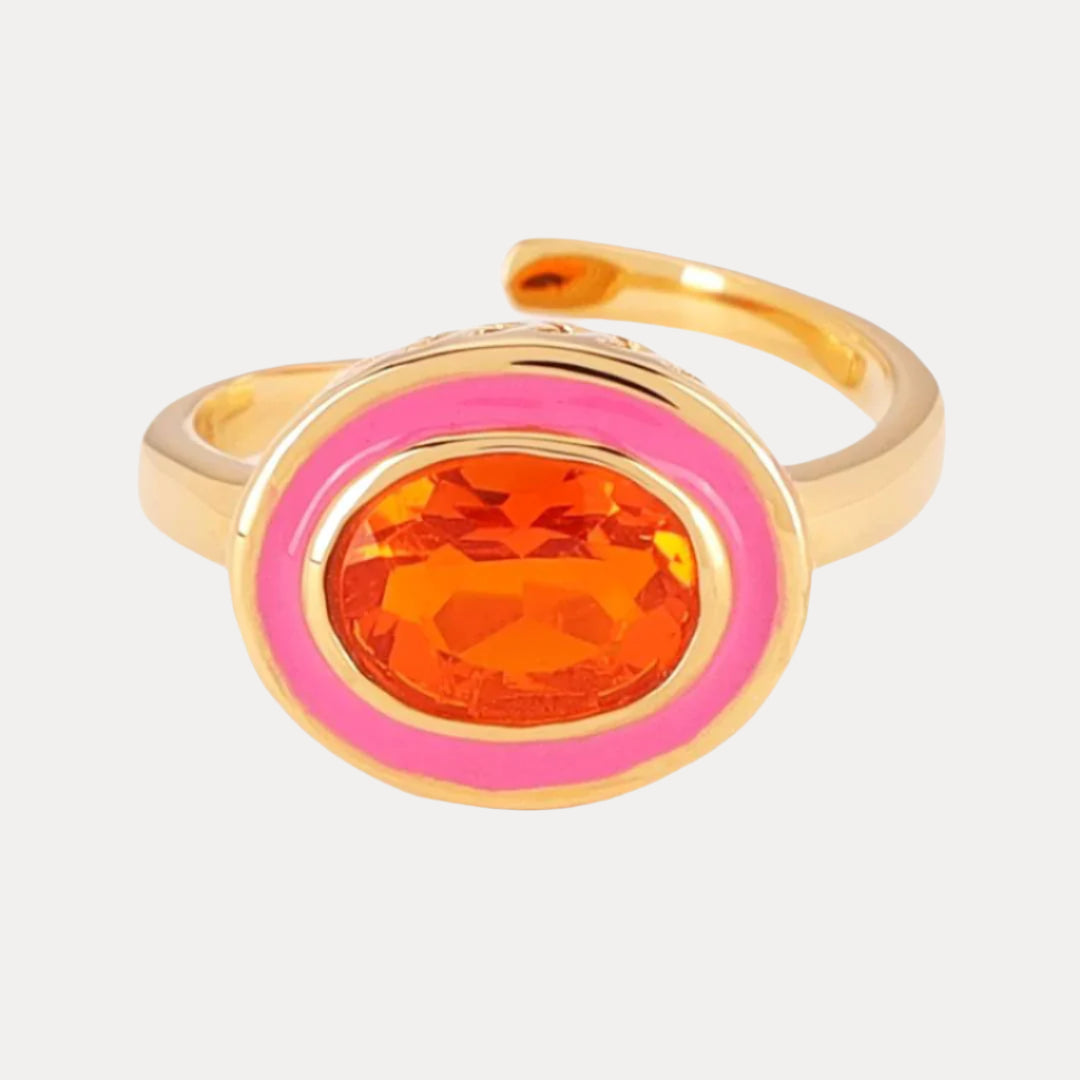 Galaxy Ring - Orange/Pink