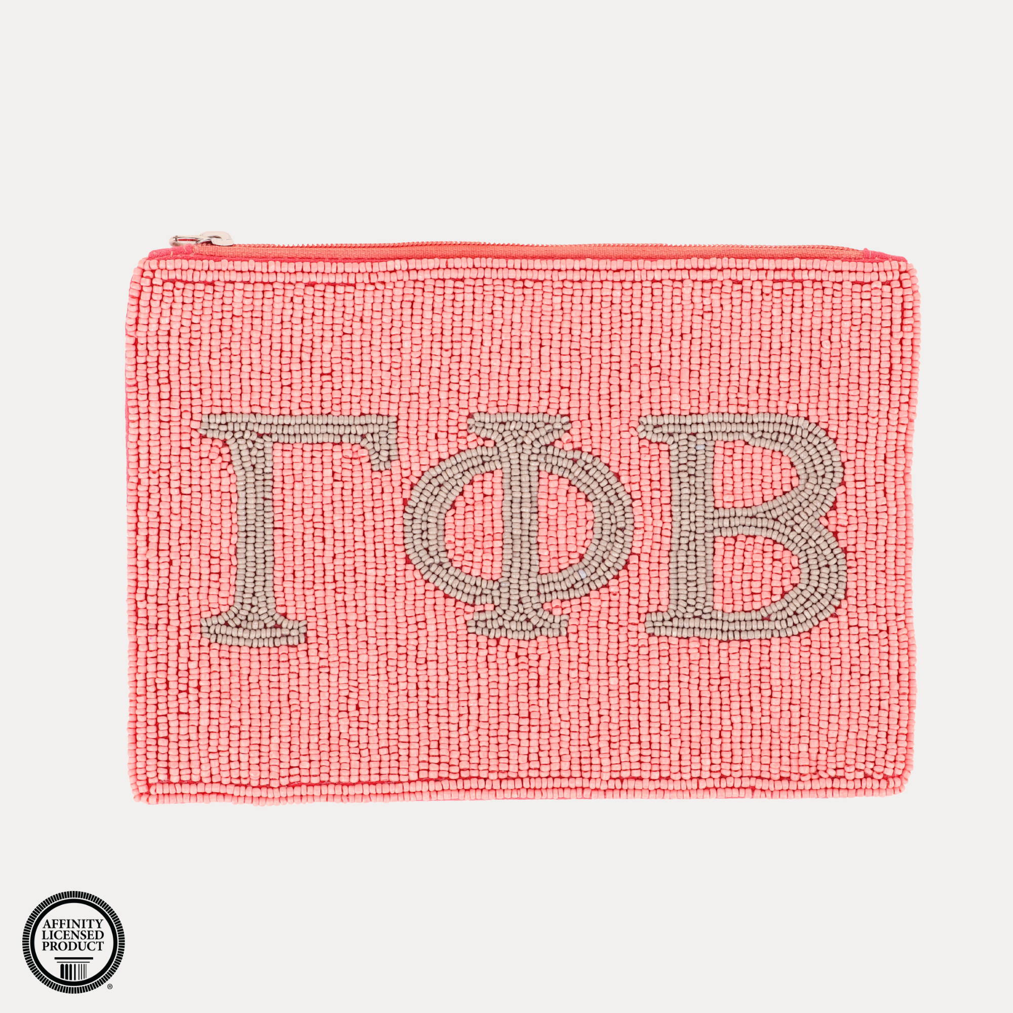 Gamma Phi Beta Beaded Pouch