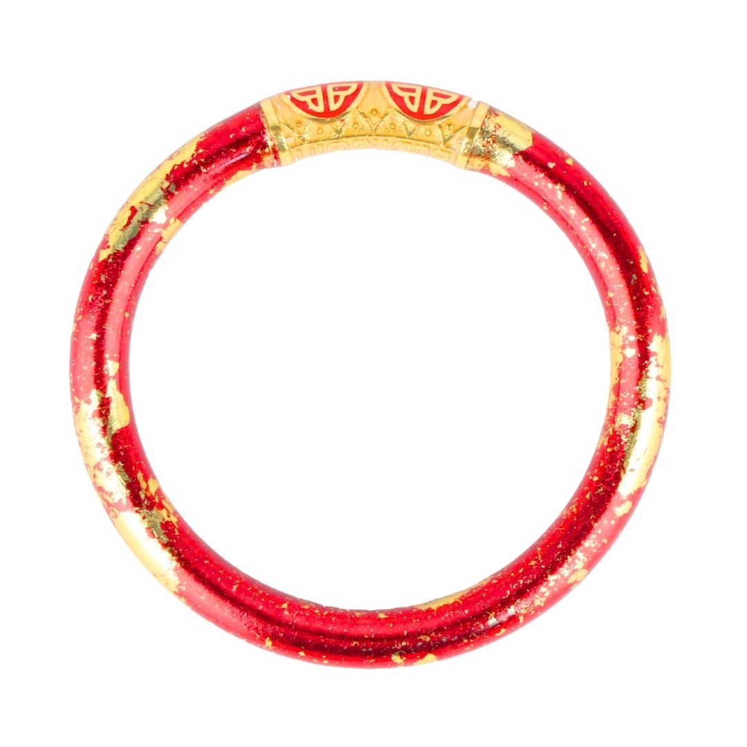 KOI Rouge Tzubbie All Weather Bangle | Single Bangle | Luxuriously Red