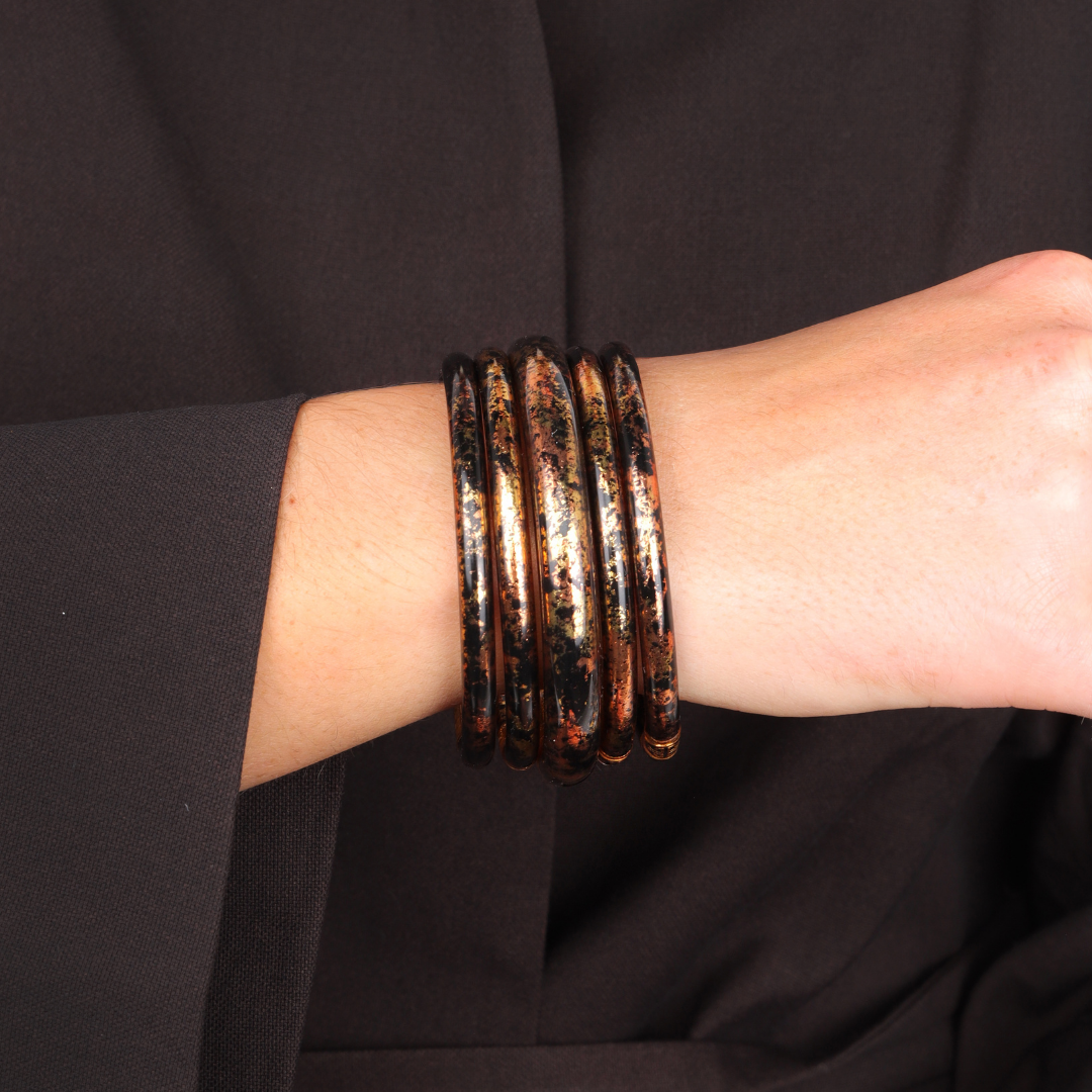 KOI Leopard All Weather Bangles Bundle | Bangles, Bracelets, Jewelry | BuDhaGirl