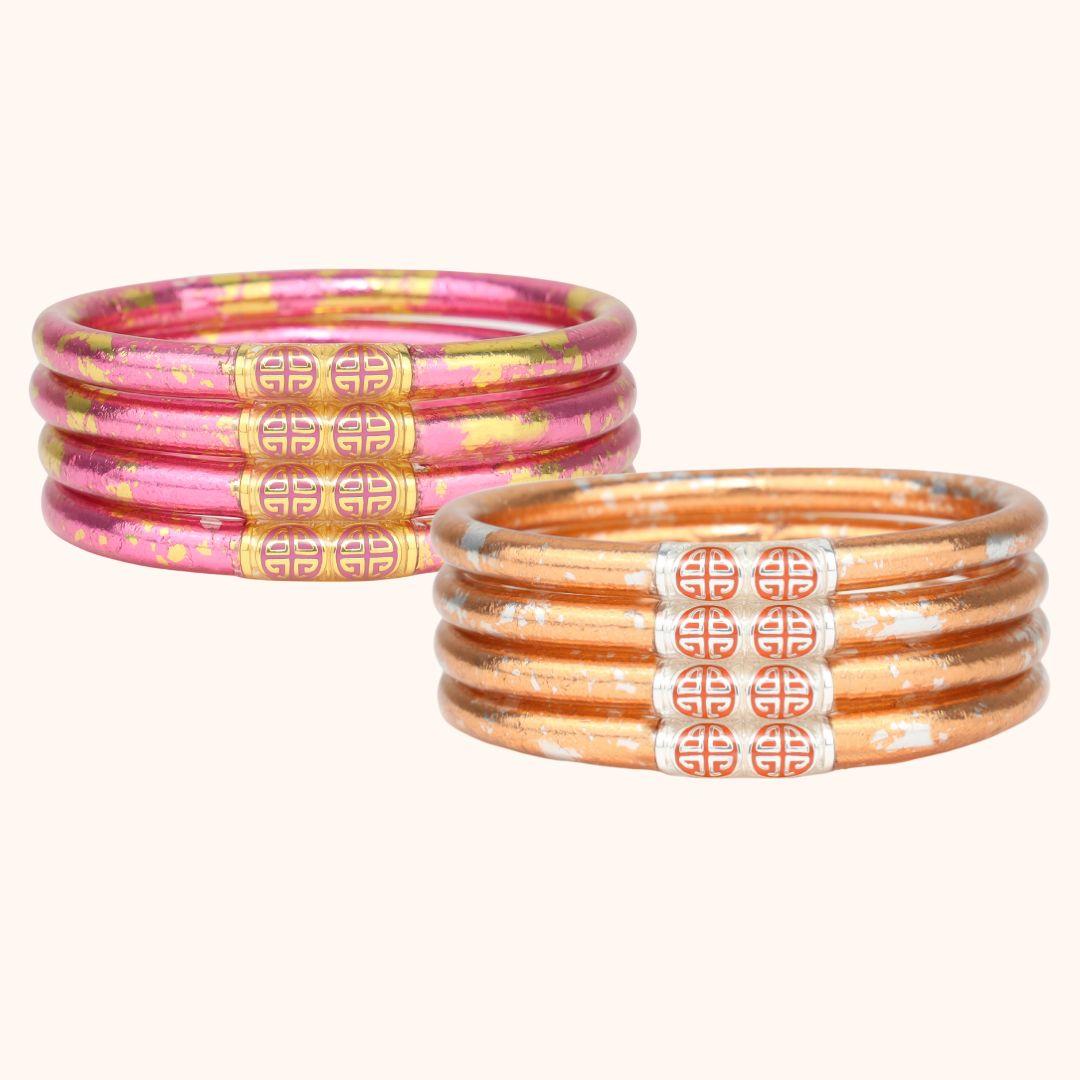KOI Rose & Peche All Weather Bangles® Bundle
