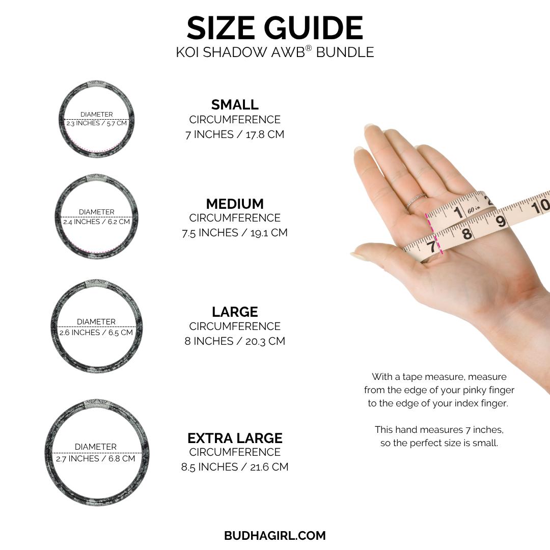 KOI Shadow All Weather Bangles Bundle | Bangles, Bracelets, Jewelry | BuDhaGirl