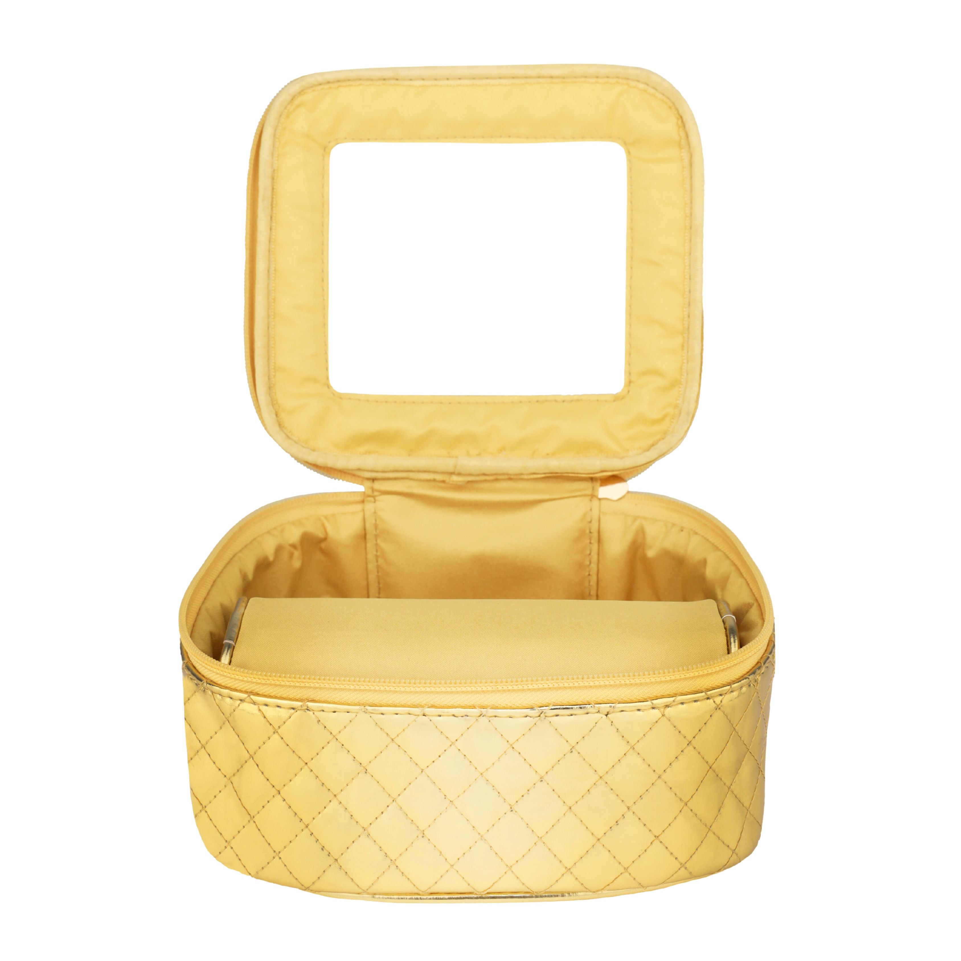 Large Gold Travel Case for Jewelry Storage | BuDhaGirl