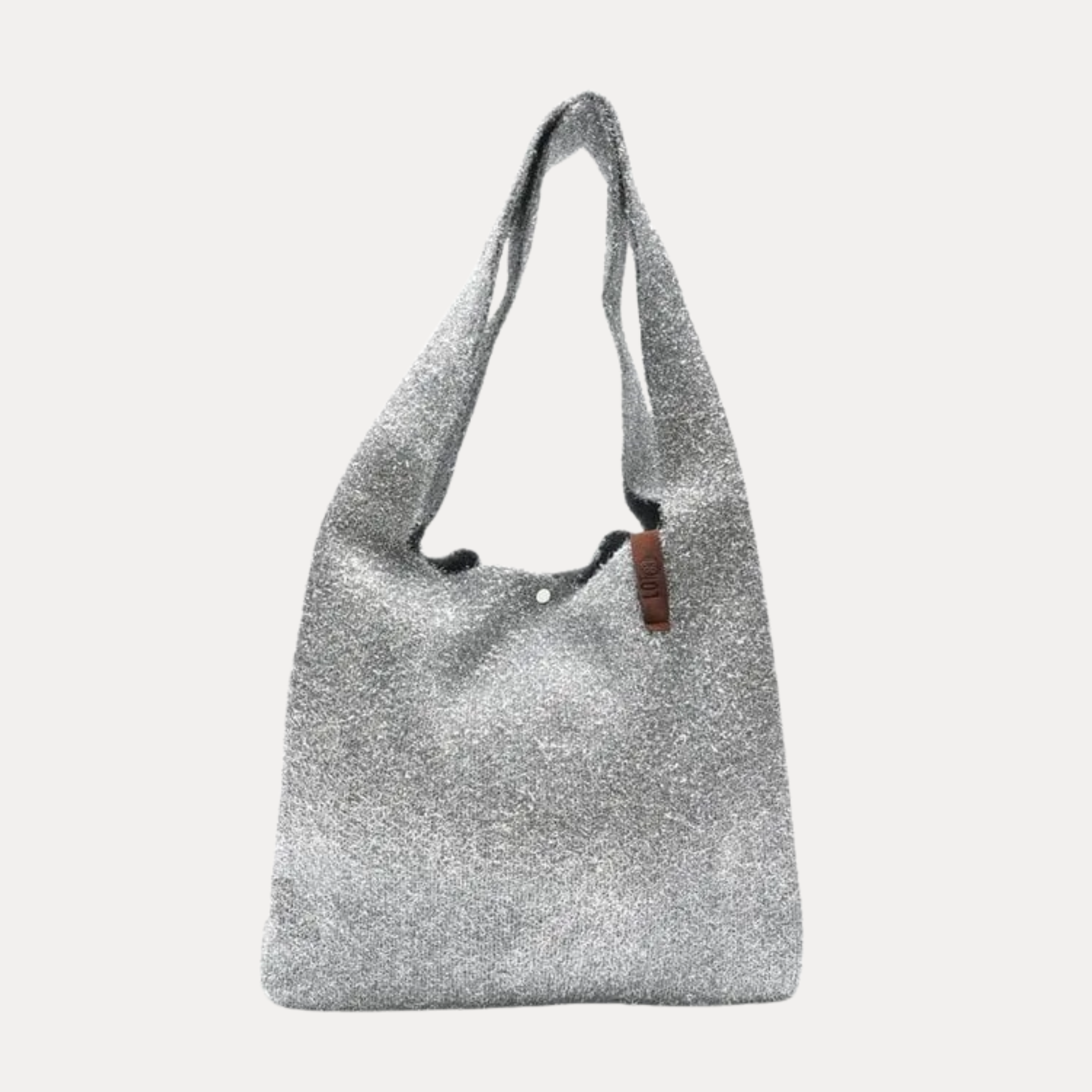 Lois 48 Silver Sparkle Bag | Holiday Gifting | BuDhaGirl