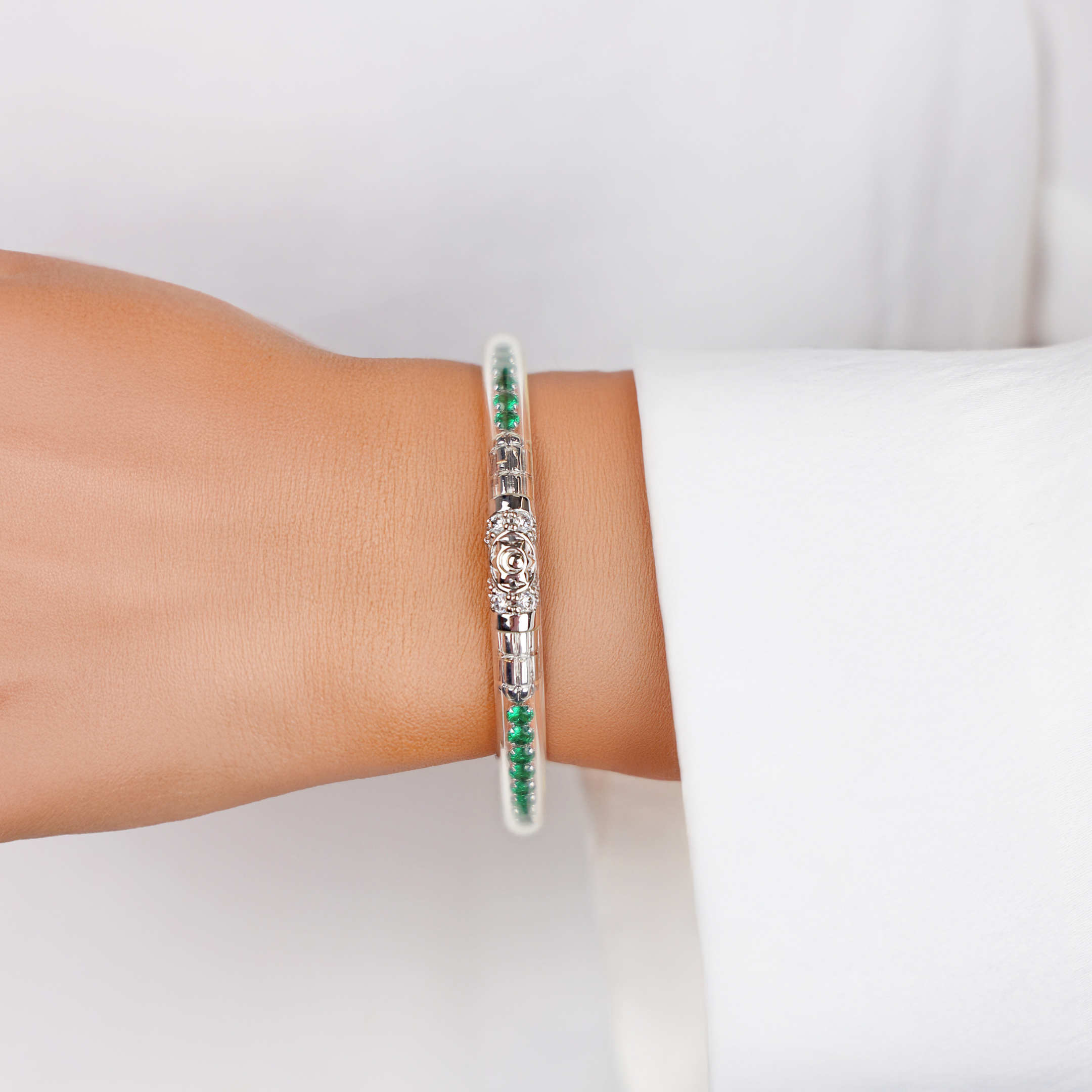 Queen All Weather Bangles® (AWB®) - Emerald