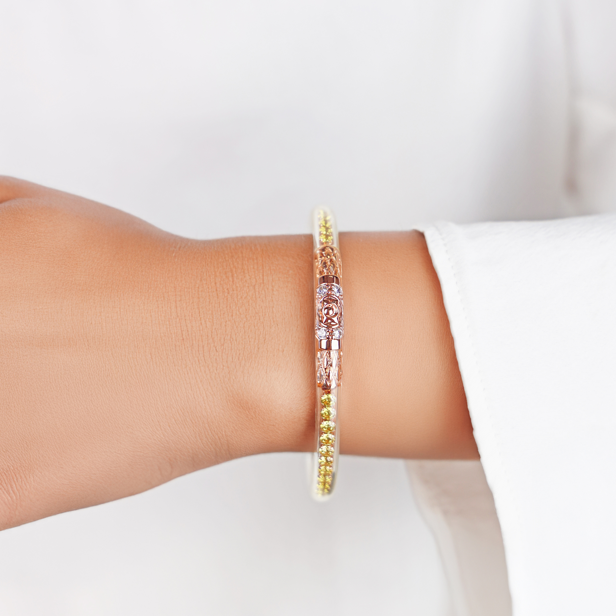 Queen All Weather Bangles® (AWB®) - Yellow Rose