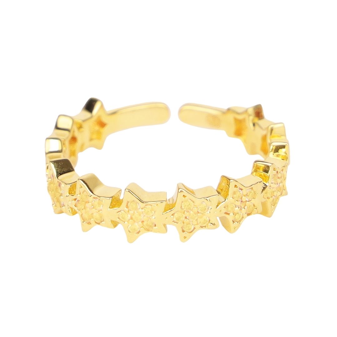 Yellow Stars Are Bright Ring for Women | BuDhaGirl