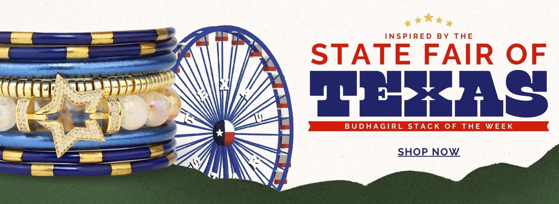 Bangle Bracelet Inspired by Big Tex at the State Fair of Texas | BuDhaGirl