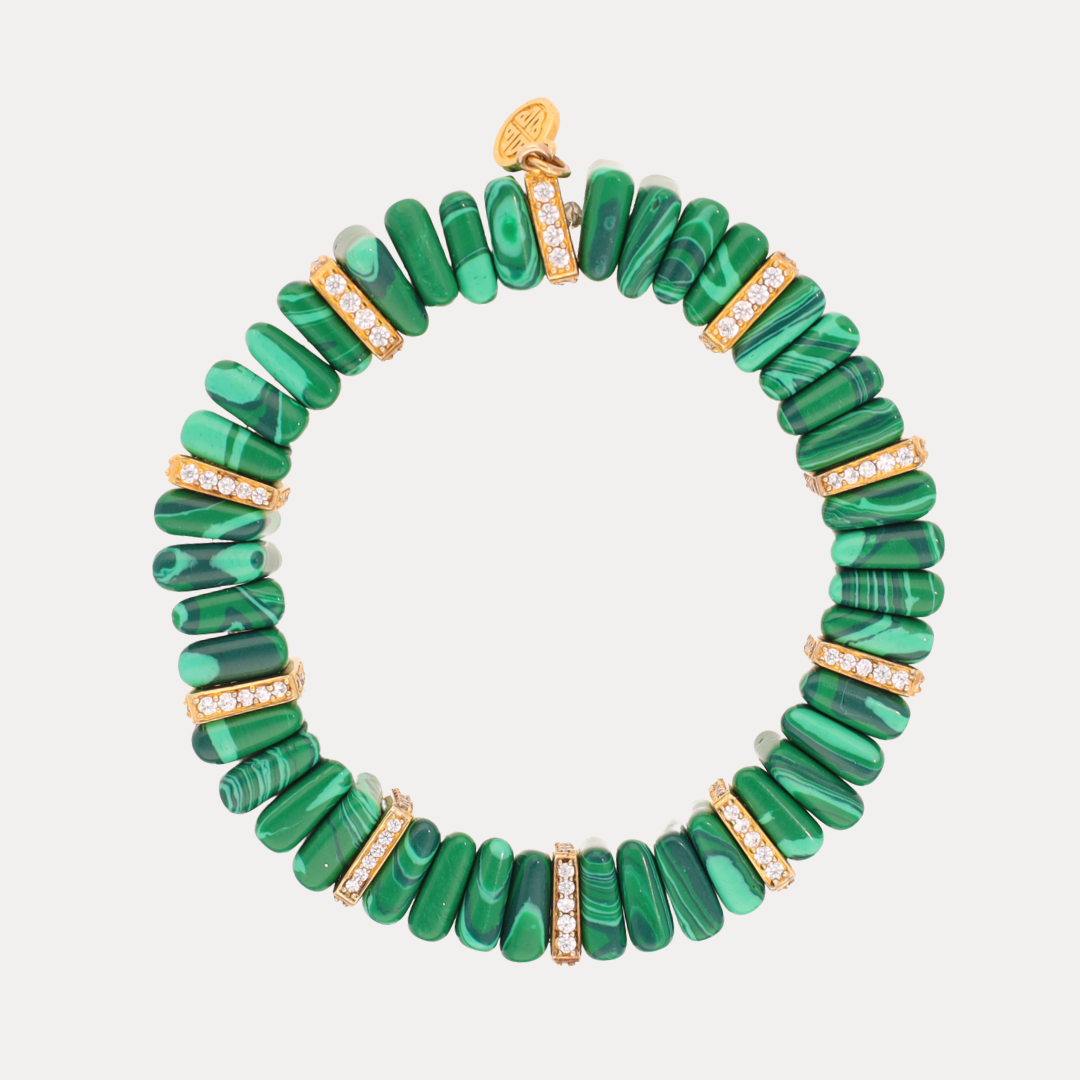 Malachite Tablet Bracelet | BuDhaGirl