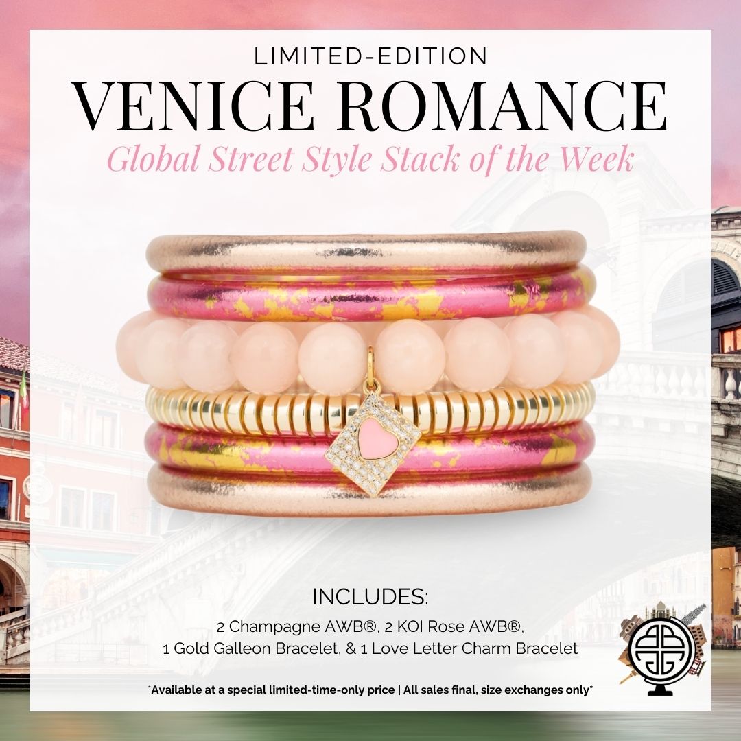 Venice Romance Bangle Bracelet Stack of the Week | BuDhaGirl