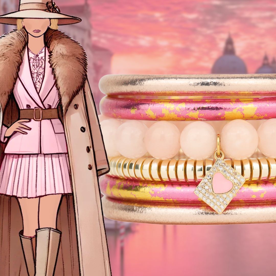 Venice Romance Bangle Bracelet Stack of the Week | BuDhaGirl