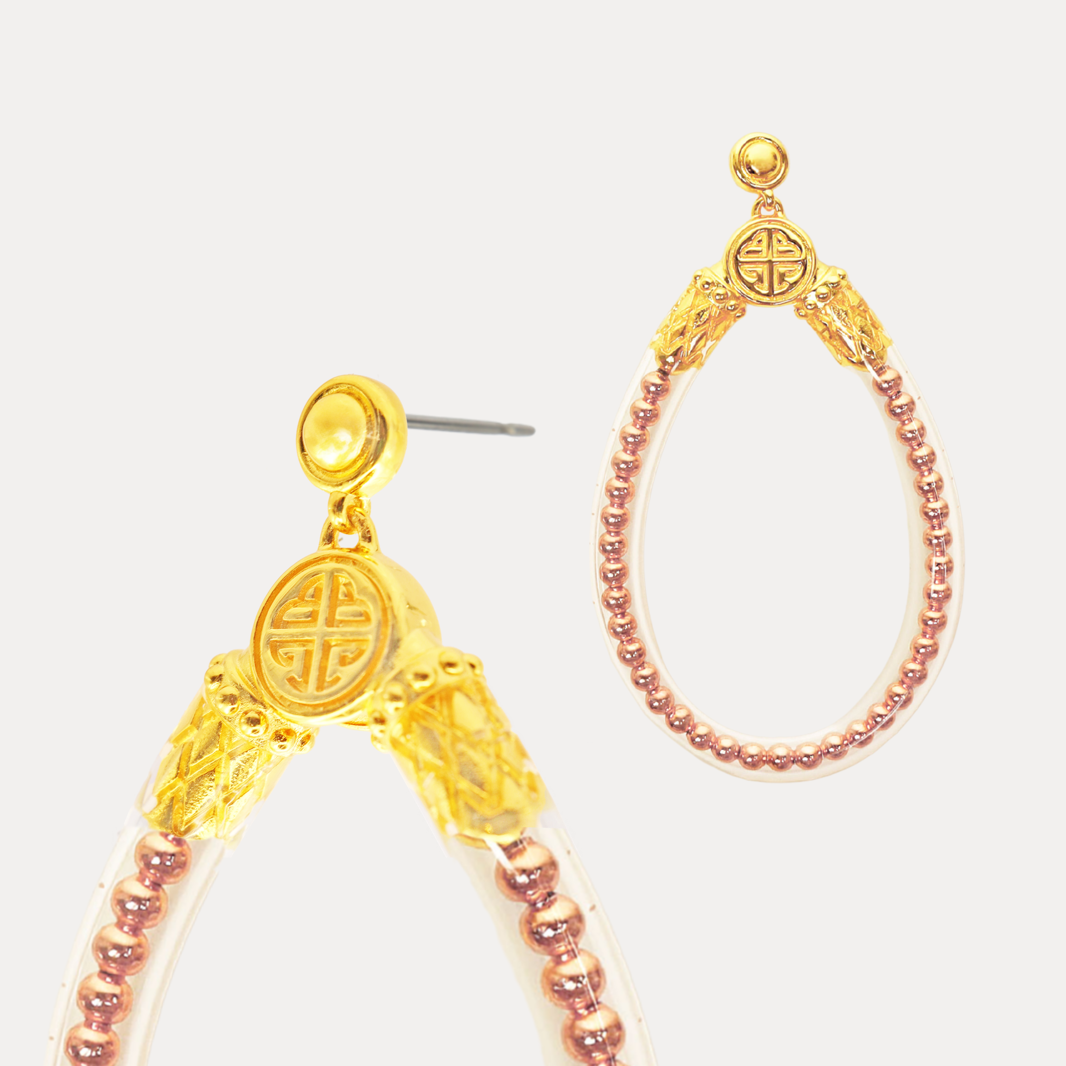 Rose Gold BIBI All Weather Earrings