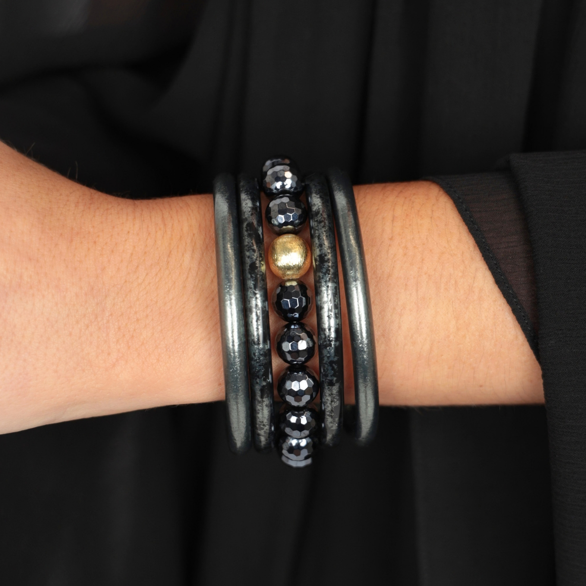 a person wearing a bracelet