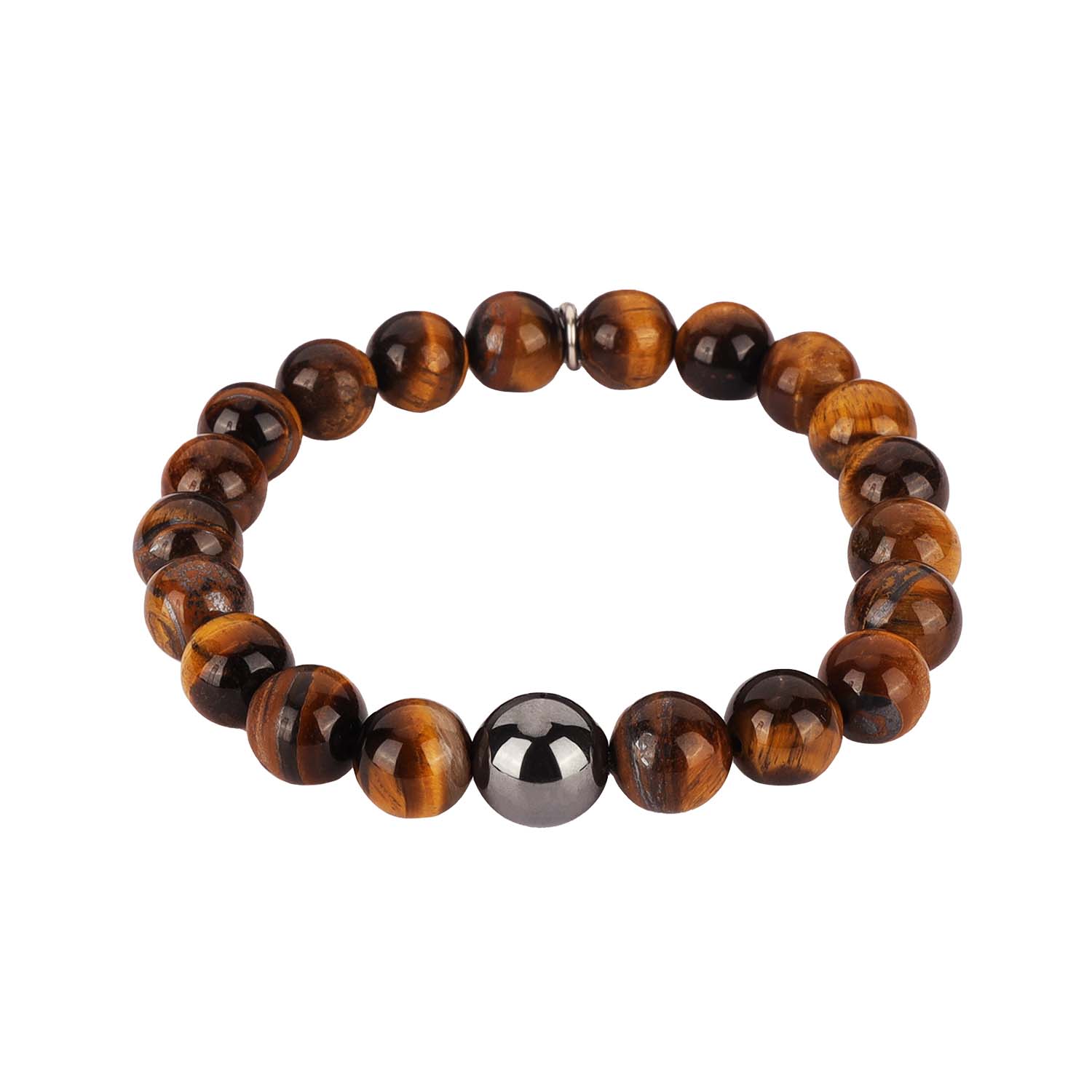 Bracelets for Men | Beaded Bracelet in Tiger Eye | Mens Jewelry | BuDhaGirl